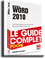 Word 2010 - Guide complet poche - Un livre de MOSAIQUE Informatique Nancy